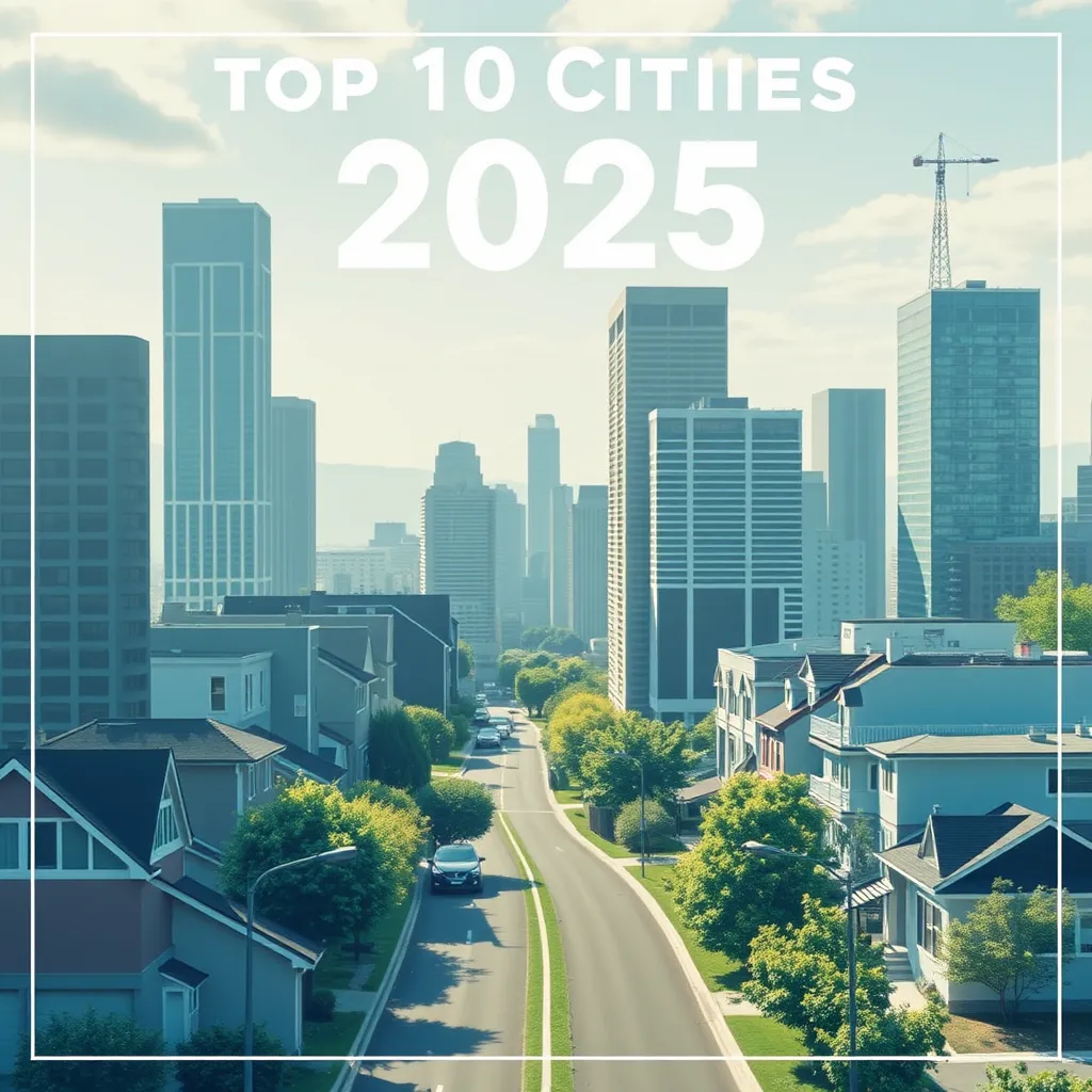 Top 10 Cities in the U.S. for Real Estate Investment in 2025