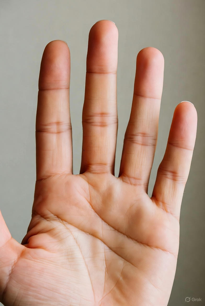 Ring Finger Shorter Than Index Finger (High 2D:4D Ratio)